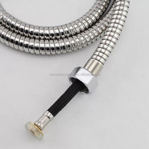 Hy 17-1.5, 1,2 m tuercas de latón metros <span class=keywords><strong>flexible</strong></span> reforzado hosestainless manguera de ducha de acero - Product Image 5