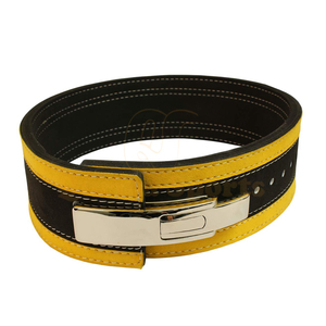 13มิลลิเมตรยกน้ำหนักหนังก้านเข็มขัดหัวเข็มขัด - Product Image 5