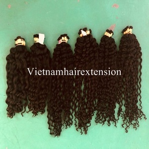 Tissage de cheveux vierges à double trame fait machine, pouces, sans emmêlement et sans perte, vente en gros - Product Image 2