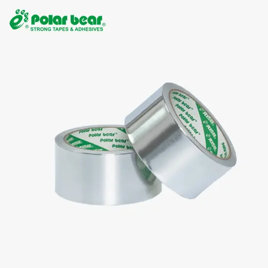 Condicionador de ar à prova de fogo resistente ao calor reforçado self adhesive mylar folha de alumínio fita adesiva preço lowes