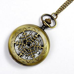 Vente en Gros Quartz Bronze Horloge Vintage Hommes Femmes Collier Chaîne Pendentif Flocon <span class=keywords><strong>de</strong></span> Neige Montres <span class=keywords><strong>de</strong></span> <span class=keywords><strong>Poche</strong></span> - Product Image 1