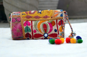 Banjara-Bolso de mano, Bolsa tribal hecha a mano, bolso indio banjara - Product Image 2