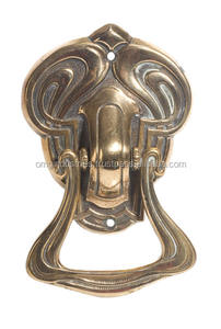 OMG Industries Antique Brass <b>Door</b> <b>Viewer</b> and Knocker Elegant Window Accessories - Product Image 3