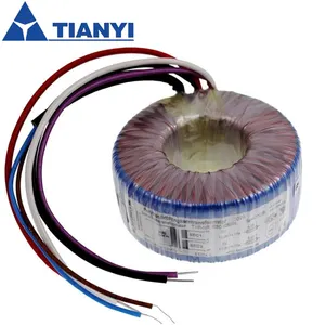 Factory Customized 220 12 volt transformer coil toroidal step up transformer