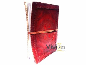 Productos más vendidos hechos a mano indio genuino Buff Vintage cuero diario planificador organizador diario Venta al mejor precio - Product Image 3