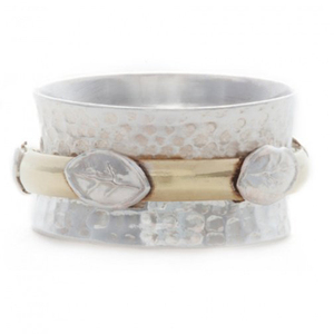 Wholesale price 925 sterling silver jewelry plain <b>spinner</b> <b>ring</b> - Product Image 1