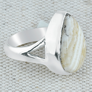 925แหวนเงินสเตอร์ลิงคลาสสิกแหวนลูกแพร์พลอยอาเกตชุดกระจุกกระจิกสำหรับงานแต่งงานของขวัญงานเลี้ยงเงินคลาสสิก - Product Image 3