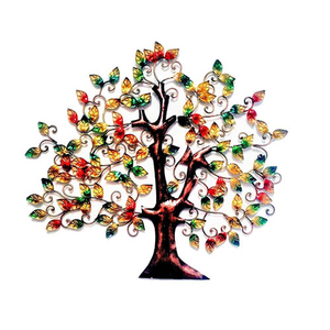 Décoration murale arbre en métal fer Décoration murale - Product Image 1