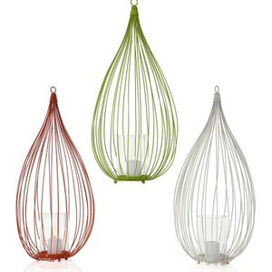 Linterna colgante de luz de té de hierro hecha a mano para decoración navideña de boda de oficina en casa con acceso conveniente a velas - Product Image 4