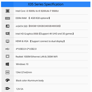 XCY core i5 portátil precios en china i5 5200U <span class=keywords><strong>mini</strong></span> <span class=keywords><strong>cpu</strong></span> portátil pc gamer - Product Image 3