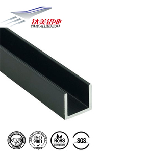 Manifattura mulino 6063 finitura a forma di U canale in alluminio a fessura aperta profilo in alluminio con ISO9001 con 26 anni professionale - Product Image 5