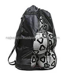 Bolsa de Malla Extra Grande para Equipo, Correa Ajustable con Cordón, Bolsa Resistente para Balones de Fútbol, Netball, Baloncesto - Product Image 2
