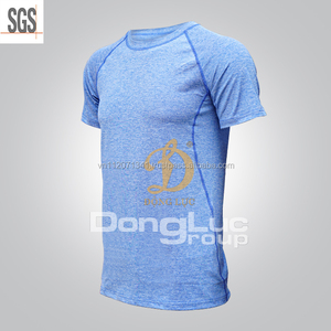 Ropa Deportiva funcional para hombres, camiseta de alta calidad, camisetas en blanco de Vietnam, estampado informal OEM para adultos, cuello redondo - Product Image 3