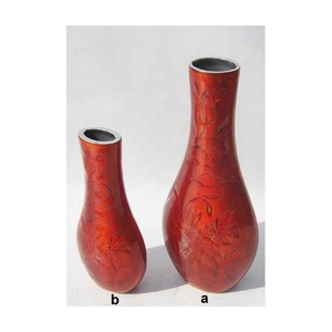 NUEVO FLORERO DE METAL DE COLOR ROJO PARA LA DECORACIÓN DEL HOGAR FLORERO MODERNO FLORERO DECORACIÓN DE BODA DECORACIÓN DE JARDÍN LOGOTIPO PERSONALIZADO - Product Image 1