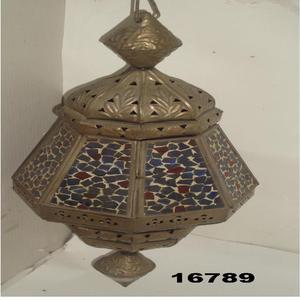 Moroccan Antique Metal Hanging <b>Tealight</b> <b>Candle</b> Holder for Home Decoration - Product Image 2