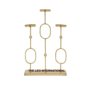 เชิงเทียน 3 ชั้น สำหรับเทียนทีไลท์ ตกแต่งงานแต่งงาน งานเทศกาล โบสถ์ ของตกแต่งกลางโต๊ะ ขนาด 12x4x20 นิ้ว - Product Image 1