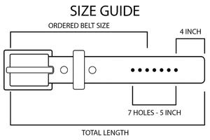 Brussels เข็มขัดหนังวัวแท้สำหรับผู้ชายเข็มขัดหนังวัวแท้สำหรับผู้ชายใส่กลับด้านได้โลโก้ออกแบบได้ตามต้องการ - Product Image 3