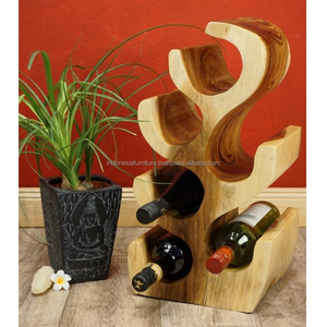 IN STOCK 8 Bottle Wood <b>Wine</b> <b>Rack</b> natural colour ,item other requests - Product Image 1