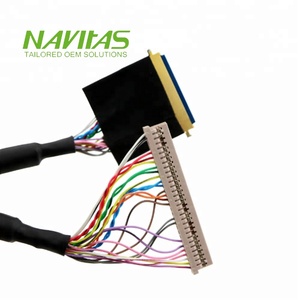 Faisceau de câblage personnalisé pour écran LCD LVDS haute vitesse OEM 30 broches 1.25mm à 40 broches - Product Image 3
