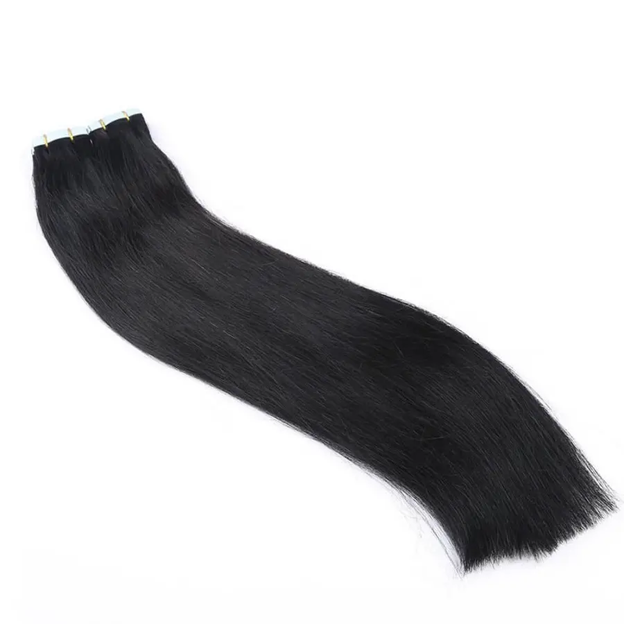 Raw unprocessed indian straight hair brazilian remy natural human hair apply for black women