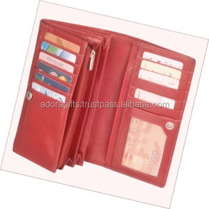 New Trending ADORA Ladies PU <b>Wallet</b> with RFID Protection Durable Zipper Closure Fashion Gift <b>Purse</b> with Custom Logo Option - Product Image 1