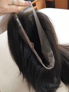 La mejor calidad de la peluca, cabello humano virgen, cabello alineado con cutícula - Product Image 5