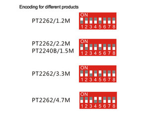 Taidacent PT2262 PT2240 Learning Code Long Range Extender Micro Power RF TX/RX Device 315mhz 433 mhz Signal <strong>Repeater</strong> - Product Image 4