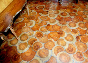 Ash <b>Log</b> End Wood Floors - Product Image 6