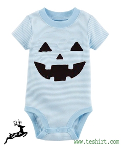 india online shopping Wholesale custom print kids knitted organic cotton baby romper Kids Romper Baby Boy Short Sleeve rompers - Product Image 4