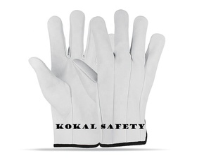 Guantes de piel de oveja personalizados, guantes de trabajo, guantes de conductor - Product Image 2