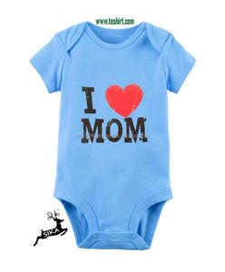 ชุดรอมเปอร์ผ้าฝ้ายออร์แกนิคพิมพ์ลายไม้ไผ่สำหรับเด็กแรกเกิด แขนสั้น ติดกระดุมแป๊ก ช้อปปิ้งออนไลน์อินเดีย - Product Image 6