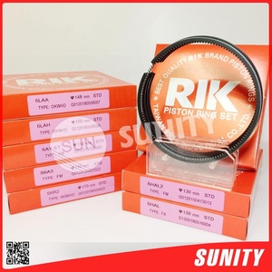 TAIWAN SUINITY Proveedor de calidad Anillo de pistón S6R RIK 170mm OEM 37517-00010 para piezas de repuesto de motor de lancha rápida Mitsubishi - Product Image 6