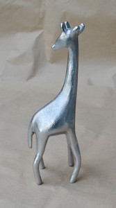 Statue de girafe de grande taille, sculpture décorative d'intérieur en vente - Product Image 2