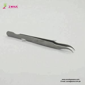 ชุดแหนบถอนขนตาแบบโค้งทำจากสเตนเลสสตีลชุดปากคีบสำหรับต่อขนตาแบบคู่ทดสอบแบบแยกชิ้น - Product Image 6