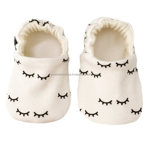 Bottines pour bébé en coton biologique, bottes de nouveau-né, garçon et fille, en coton biologique, douce, quantité minimale de commande - Product Image 1