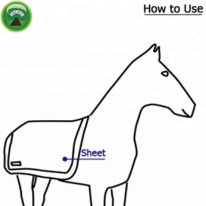 Horse Air Mesh Horse Rugs \ Horse Blanket Fly Christmas Sheet - Product Image 6
