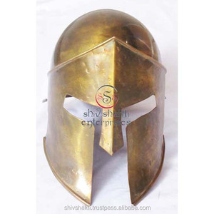 Casco Medieval de Hierro Antiguo Hecho a Mano para Guerrero Griego Corintio, Disfraz de Halloween, Navidad y Otras Ocasiones - Product Image 2