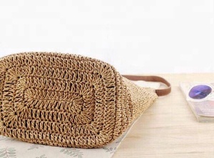 Bolso de señora de rafia de alta calidad, accesorios de moda - Product Image 5