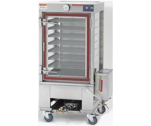 เครื่องนึ่งอาหารแก๊สสแตนเลสเชิงพาณิชย์ 8 ถาด พร้อมฟังก์ชั่นอุ่นอาหารและอบขนม ได้รับการรับรองมาตรฐาน CE - Product Image 1