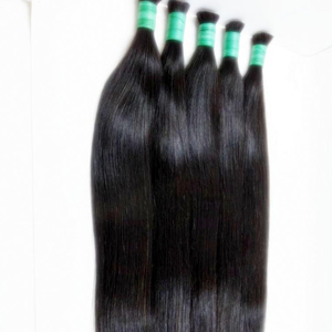 ผมมนุษย์ผมตรงผมธรรมชาติจำนวนมากคุณภาพพรีเมี่ยม - Product Image 1