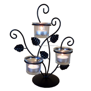 Candélabre classique royal indien fait à la main Offre Spéciale aspect classique candélabre de sol intérieur pour la décoration - Product Image 3