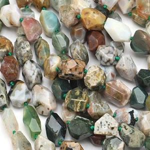 สร้อยคอหินจัสเปอร์คริสตัลบำบัดธรรมชาติ - Product Image 1