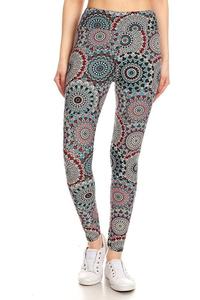100% Polyester impression personnalisée femmes mode Leggings sans couture femmes - Product Image 2