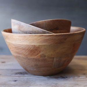 Cuenco de cerámica de coco sostenible ecológico hecho a mano Biodegradable incluido para servir ensaladas veganas batidos comidas de fiesta - Product Image 6