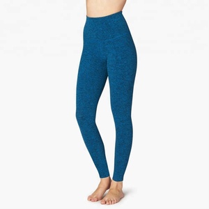 เลกกิ้งผสมหินอ่อนสำหรับผู้หญิง,เลกกิ้งขาอูฐเอวสูงผ้าสแปนเด็กซ์ไนลอนแฟชั่นปี2023 - Product Image 2