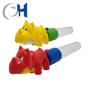 Customized Classical Multicolor Plastic animal Rhino candy toy - Product Image 3