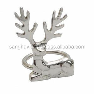Servilletero de latón de tamaño mediano para bodas y cocina, servilleteros decorativos con diseño de gato para restaurantes - Product Image 6