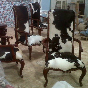 Indonesia mobiliario clásico-León comedor muebles con tapicería de cuero - Product Image 6