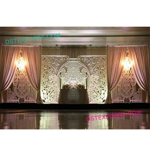 El espléndido fabricante de paneles de escenario de boda indio ofrece elegantes decoraciones de pared trasera de boda y marcos de fondo para bodas - Product Image 1