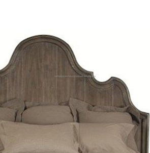 MUEBLES DE DORMITORIO - MUEBLES DE MADERA MACIZA CAMA MINDI ESTILO FRANCÉS - Product Image 4
